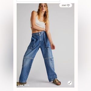 Free People cargo pants